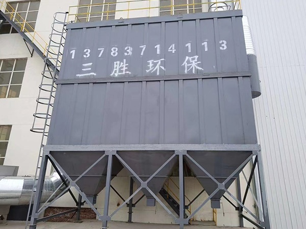 鋼構廠大型布袋除塵器