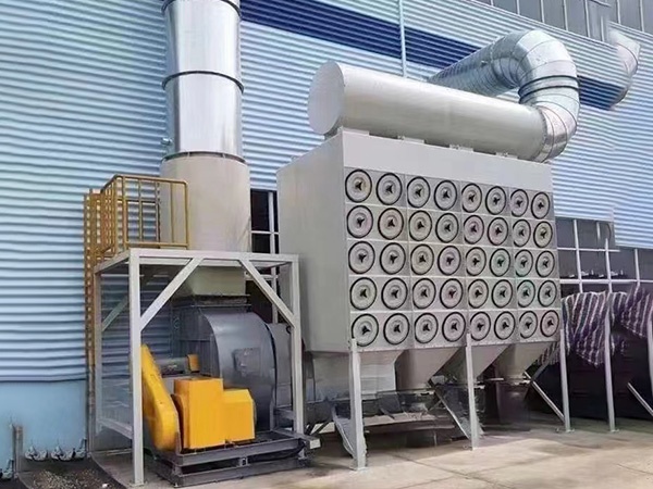 呂廠用濾筒除塵設備